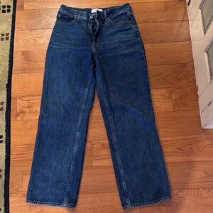 Abercrombie & Fitch High Rise Blue Jeans
